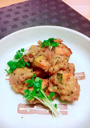 ❁豚肉かぼ天❁〜主役は…?!-レシピのメイン写真