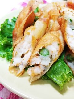 海老とアスパラとチーズの春巻き-レシピのメイン写真