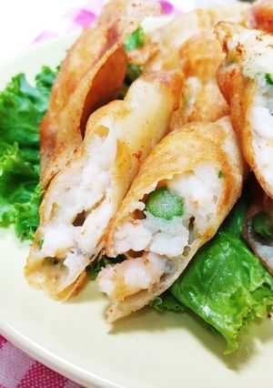 海老とアスパラとチーズの春巻き-レシピのメイン写真