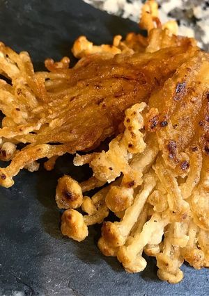 超簡単！えのきのパリパリ焼き！！-レシピのメイン写真
