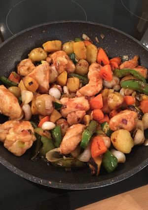 野菜たっぷり鶏胸肉甘酢炒め-レシピのメイン写真