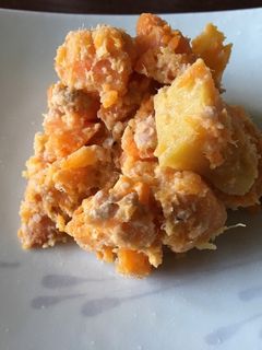 さつまいもとツナのサラダ-レシピのメイン写真