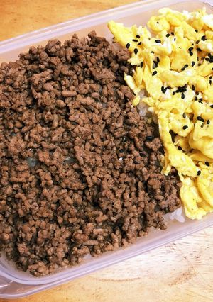 ハンバーグ風味そぼろ-レシピのメイン写真