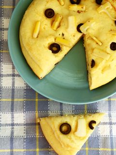 フライパでたけのこパンケーキ・保存食品-レシピのメイン写真