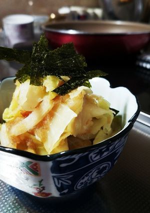 ピリ辛!大根おろしと茹でキャベツの小鉢-レシピのメイン写真