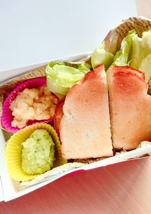 簡単！おしゃれランチ♡ディップサンド弁当-レシピのメイン写真