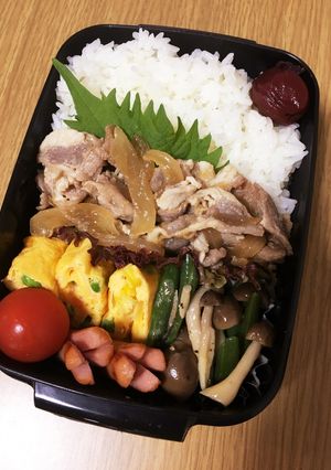 2018／5／24お弁当-レシピのメイン写真