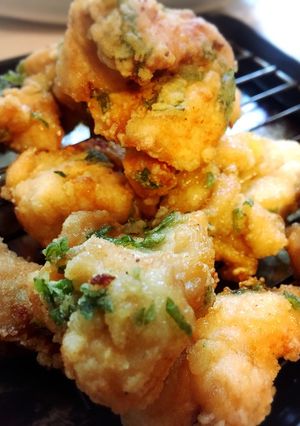 紫蘇香る♪鳥の唐揚げ-レシピのメイン写真