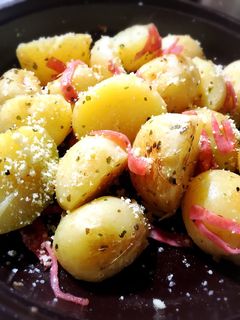 新じゃがで♪バジルとチーズの炒め物-レシピのメイン写真