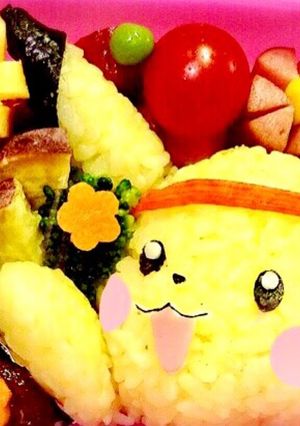 運動会☆キャラ弁☆ピカチュウ☆2-レシピのメイン写真