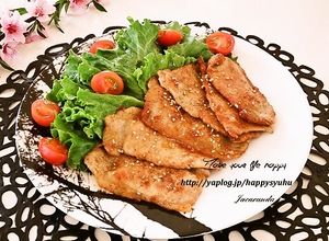 豚ロース薄切り肉のオイスター☆生姜焼き-レシピのメイン写真