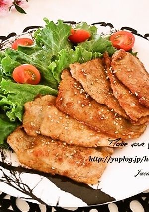 豚ロース薄切り肉のオイスター☆生姜焼き-レシピのメイン写真