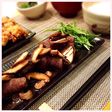 焼き肉のたれde肉巻きしいたけ