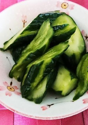 胡瓜の辛子漬け-レシピのメイン写真