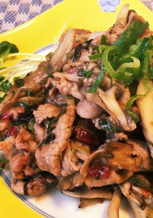 酸っぱうまい！豚肉の梅甘酢炒め-レシピのメイン写真