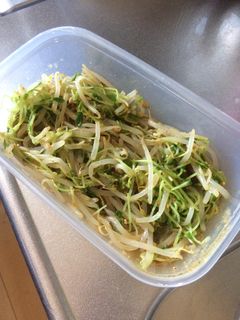 もやし&豆苗ナムル-レシピのメイン写真