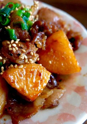 豚こまと大根のやみつき照り煮-レシピのメイン写真