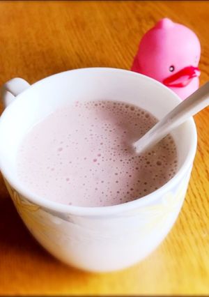 食べるいちごバナナミルク-レシピのメイン写真