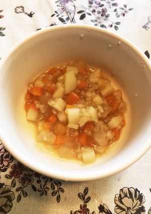 離乳食 後期 幼児食に 簡単 肉じゃが-レシピのメイン写真