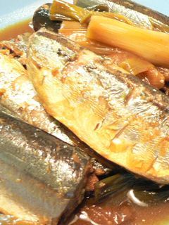 常備食☆圧力鍋でさんまの梅煮-レシピのメイン写真