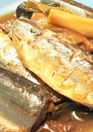 常備食☆圧力鍋でさんまの梅煮-レシピのメイン写真