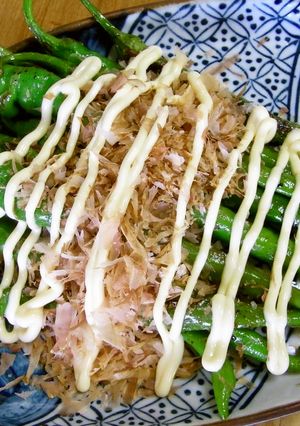 伏見とうがらしのバター醤油焼き-レシピのメイン写真