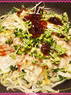 豚バラと野菜のフライパン蒸し☆ポンジュレ-レシピのメイン写真