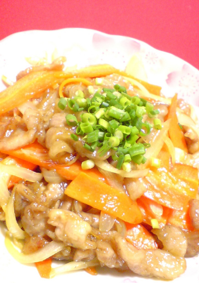 豚肉と野菜の中華風さっぱり焼き-レシピのメイン写真