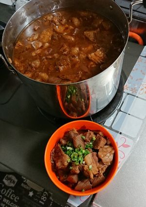 牛すじのどて煮♪(シャトルシェフ使用)-レシピのメイン写真