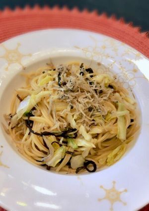 ＊キャベツと山椒ちりめんのパスタ＊-レシピのメイン写真