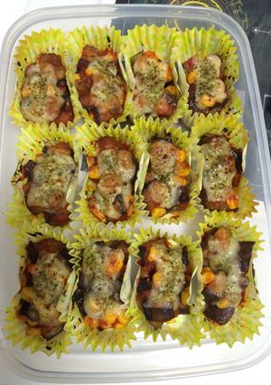 なすチーズ焼☆冷凍ok弁当作り置きおかず-レシピのメイン写真