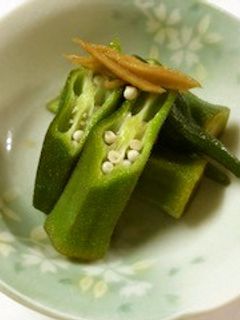 オクラの漬け物-レシピのメイン写真