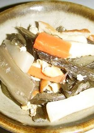 山菜あざみの炒め煮-レシピのメイン写真