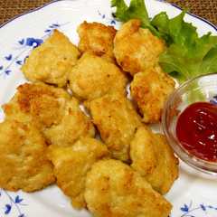 รูปของ 粉チーズ入り♪チキンナゲット☆お弁当にも