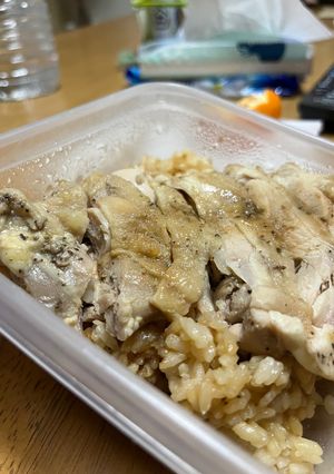 焼き肉のタレと鶏肉ご飯-レシピのメイン写真