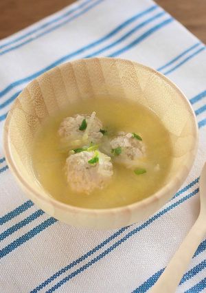 肉団子いり中華風コーンスープ-レシピのメイン写真