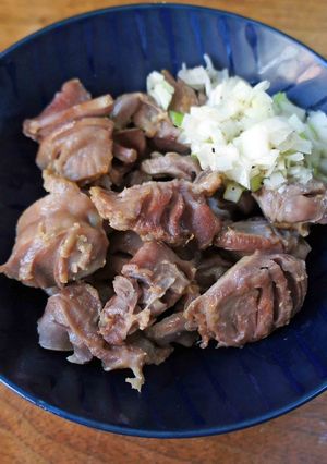 砂肝のねぎだれ添え-レシピのメイン写真