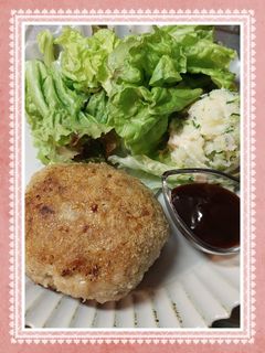 豚ひき肉のハンバーグ-レシピのメイン写真