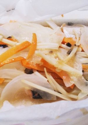 ホイル焼じゃないよ! 鮭の簡単レンジ蒸し-レシピのメイン写真