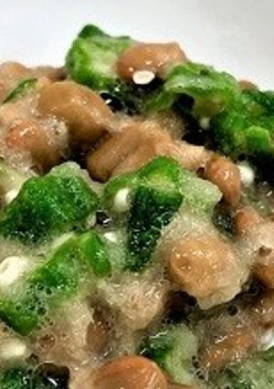ねばねばオクラの納豆和え-レシピのメイン写真