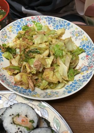 シーチキンとキャベツの炒め物-レシピのメイン写真