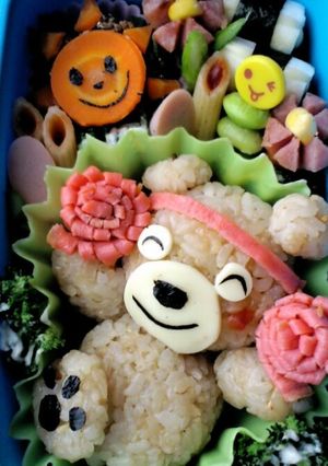 キャラ弁☆運動会-レシピのメイン写真
