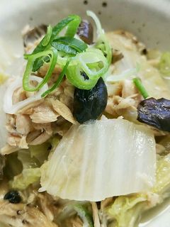 ツナと白菜のさっと煮-レシピのメイン写真