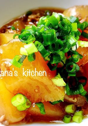 ☆簡単☆大根のこってりそぼろ煮♪♪-レシピのメイン写真