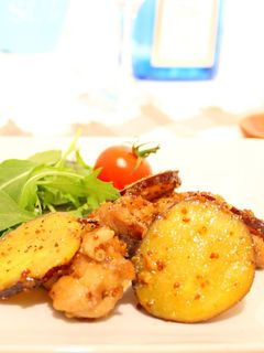 チキンとサツマイモのハニーマスタード仕立-レシピのメイン写真