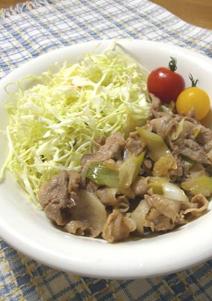 豚肉のはちみつ黒酢炒め-レシピのメイン写真