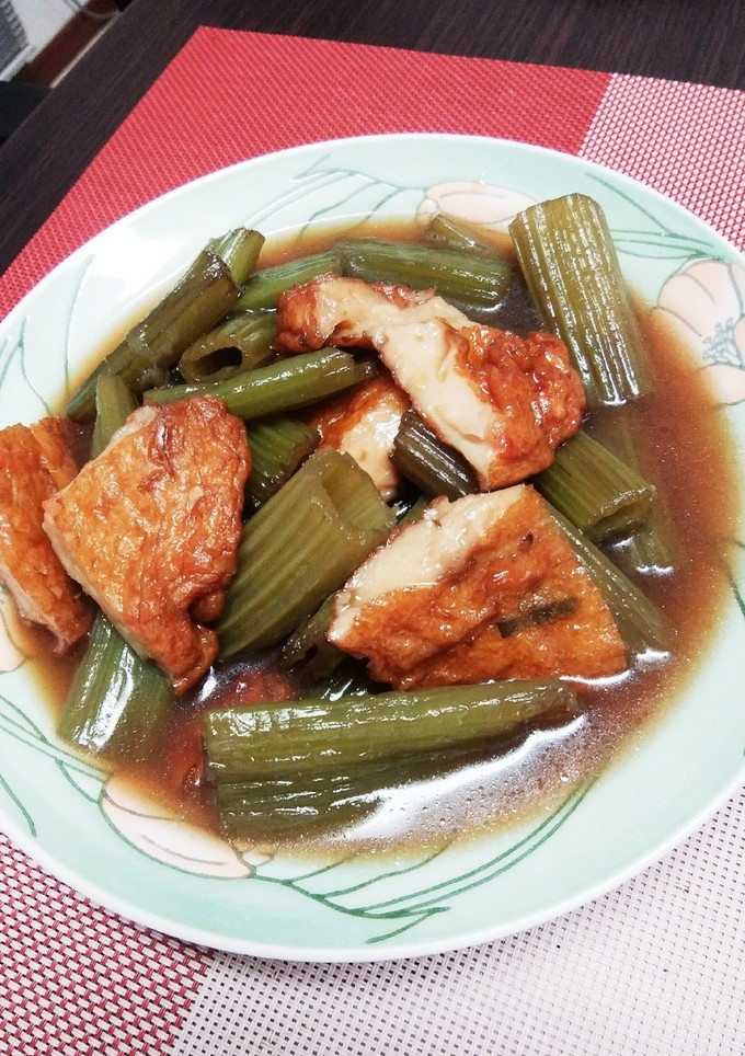 ふきとさつま揚げの煮物-レシピのメイン写真