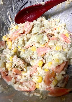 カレーポテサラ☆-レシピのメイン写真