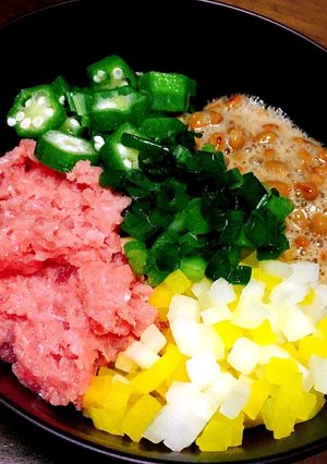 なんちゃってばくだん丼♡-レシピのメイン写真