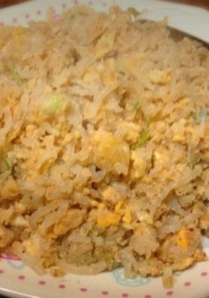 米もどき！ヘルシーおからと白滝の炒飯-レシピのメイン写真